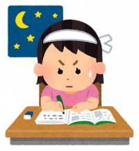 study_night_girl